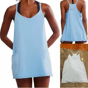 Light Blue Women's Swim Cover-Up